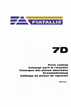 New Holland CE 7D Parts Catalog