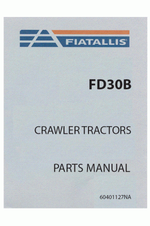 New Holland CE FD30B Parts Catalog