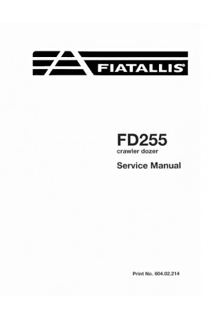 New Holland CE FD255 Service Manual