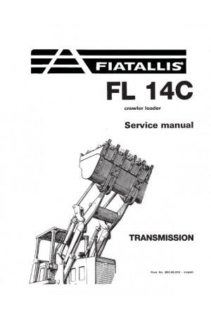 New Holland CE FL14C Service Manual