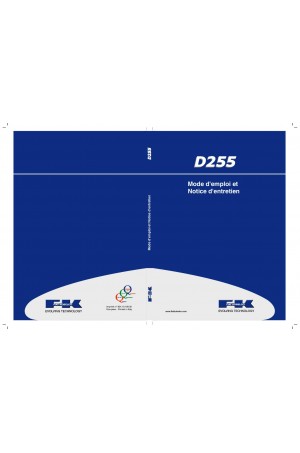 Kobelco D255 Operator`s Manual