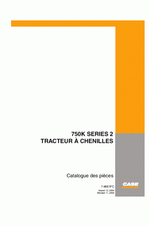 Case 2, 750K Parts Catalog