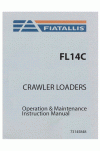 New Holland CE FL14C Operator`s Manual