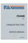New Holland CE FD40B Service Manual