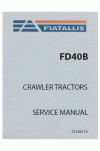 New Holland CE FD40B Service Manual