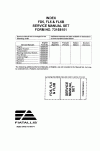 New Holland CE FD5, FL5, FL5B Service Manual
