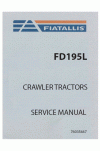 New Holland CE FD195L Service Manual