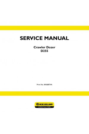 New Holland CE D255 Service Manual