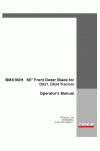 Case IH BMX160H Operator`s Manual