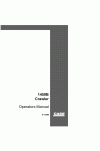 Case 1450B, 1455B Operator`s Manual