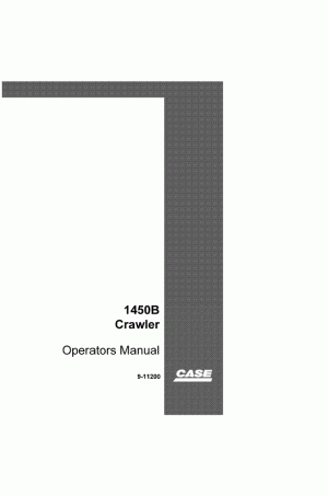 Case 1450B, 1455B Operator`s Manual