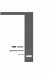 Case 1550 Operator`s Manual