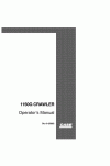 Case 1150G Operator`s Manual