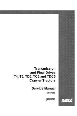 Case IH T4, T5, TC5, TD5, TDC5 Service Manual