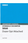 Kobelco SK60 Operator`s Manual