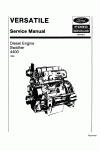 New Holland 4400 Service Manual