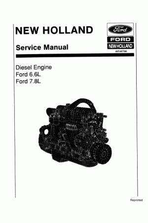 New Holland L Service Manual