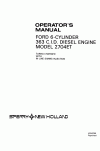 New Holland 2704ET Operator`s Manual
