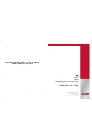 Case IH N4LDI-TA-45SL, N4LDI-TA-50SL, N843LT-F-27, N843T-F-24, N844L-F-30, N844L-F-34, N844L-F-36SL, N844LT-F-45SL Service Manual