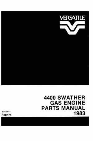 New Holland 4400 Parts Catalog