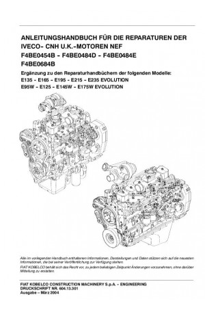 Kobelco F4BE0484D, F4BE0484E, F4BE0684B Service Manual