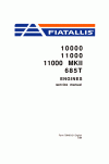New Holland CE 10000, 11000 Service Manual