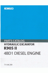 Kobelco K905 Parts Catalog