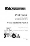 New Holland CE 545B, 605B Parts Catalog