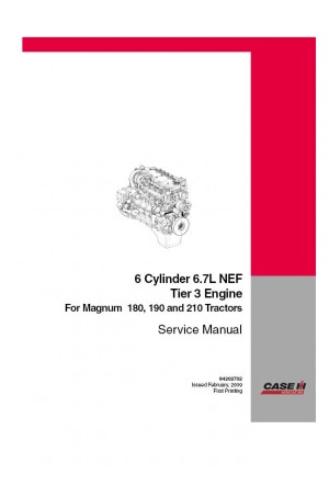 Case IH 180, 190, 210, F4HE9484, F4HE9687 Service Manual