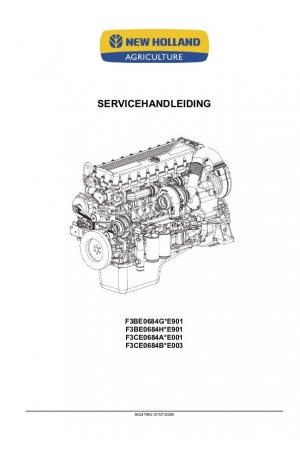 New Holland F3BE0684G, F3BE0684H, F3CE0684A, F3CE0684B Service Manual