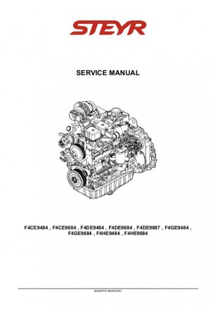 Steyr F4CE9484, F4CE9684, F4DE9484, F4DE9684, F4DE9687, F4GE9484, F4GE9684, F4HE9484, F4HE9684 Service Manual