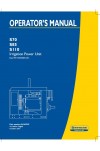 New Holland S110, S70, S85 Operator`s Manual