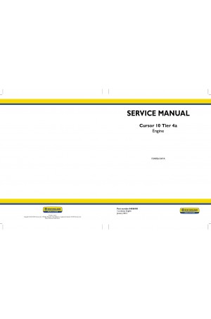 New Holland CR8080, F3AFE613A*A Service Manual