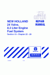 New Holland 10, 25 Service Manual
