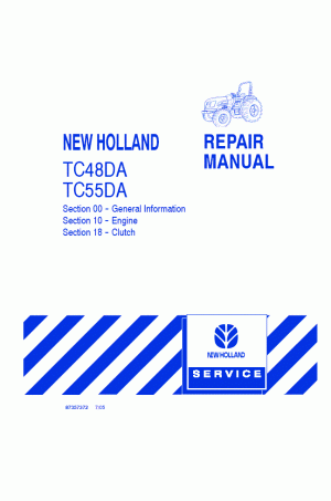 New Holland TC48DA, TC55DA Service Manual