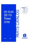 New Holland SE110 Parts Catalog