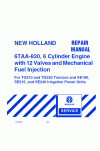 New Holland SE190, SE215, SE240, TG210, TG230 Service Manual