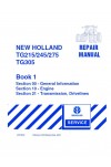 New Holland TG215, TG245, TG275 Service Manual