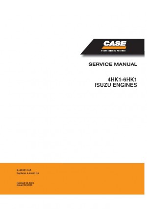 Case CX225SR, CX330, CX350B Service Manual