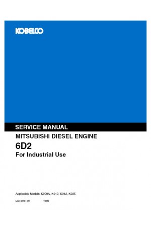 Kobelco K909A, K910, K912, K935 Service Manual