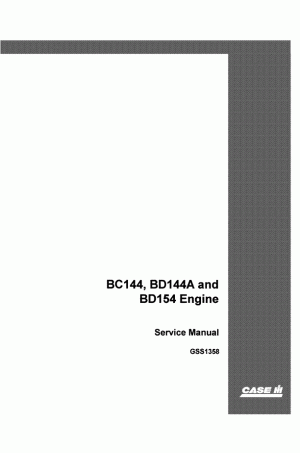 Case IH 201, 354, 364, 384, 424, 444, B-414, B-434, B414, B434 Service Manual