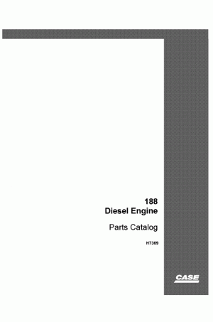 Case 188, DH5 Parts Catalog