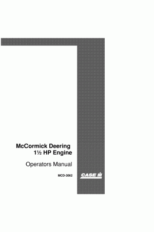Case IH M Operator`s Manual