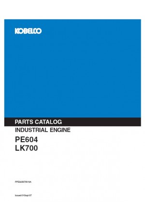 Kobelco LK700 Parts Catalog