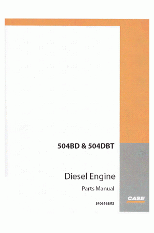 Case 504BD, 504BDT Parts Catalog