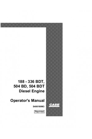 Case 504, 504BD Operator`s Manual