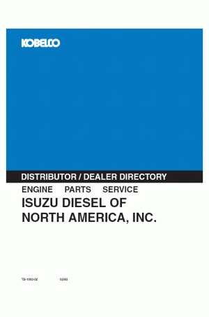 Kobelco  Parts Catalog