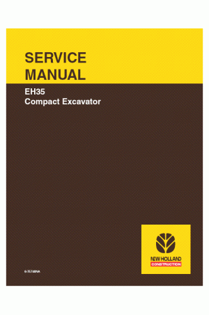 New Holland CE EH35 Service Manual