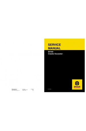 New Holland CE E160, EH160 Service Manual