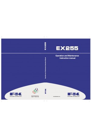 Kobelco EX255 Operator`s Manual